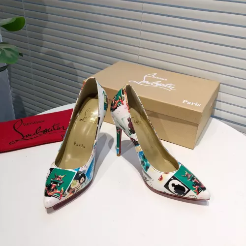 Replica Christian Louboutin High-heeled shoes For Women #1276009 $85.00 USD for Wholesale