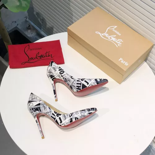 Replica Christian Louboutin High-heeled shoes For Women #1276010 $85.00 USD for Wholesale