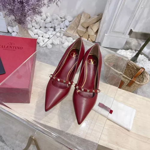 Replica Valentino High-Heeled Shoes For Women #1276030 $98.00 USD for Wholesale