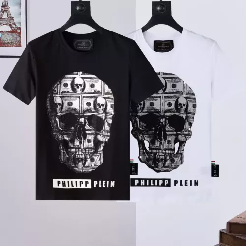 Replica Philipp Plein PP T-Shirts Short Sleeved For Men #1276356 $27.00 USD for Wholesale