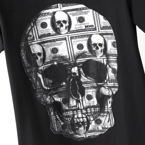 Replica Philipp Plein PP T-Shirts Short Sleeved For Men #1276357 $27.00 USD for Wholesale