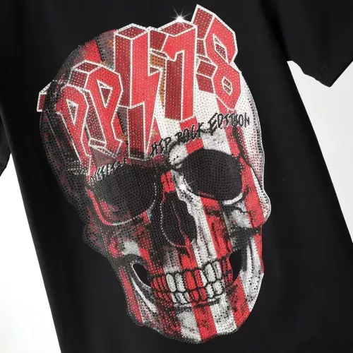 Replica Philipp Plein PP T-Shirts Short Sleeved For Men #1276363 $27.00 USD for Wholesale