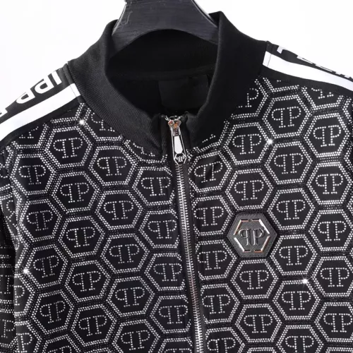 Replica Philipp Plein PP Jackets Long Sleeved For Men #1276389 $85.00 USD for Wholesale