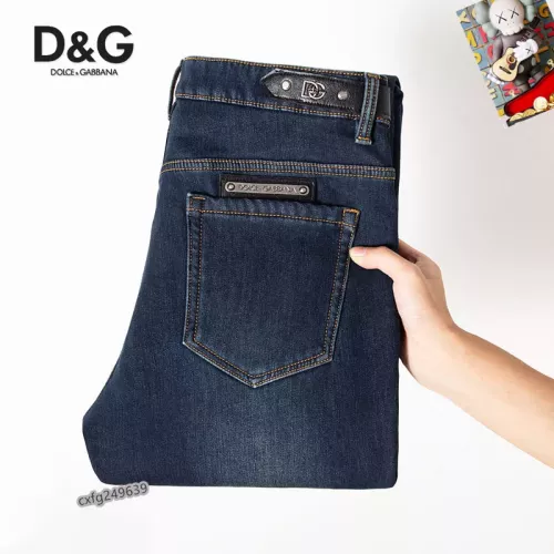 Replica Dolce & Gabbana D&G Jeans For Men #1276658 $48.00 USD for Wholesale