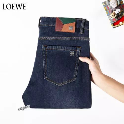 Replica LOEWE Jeans For Men #1276671 $48.00 USD for Wholesale