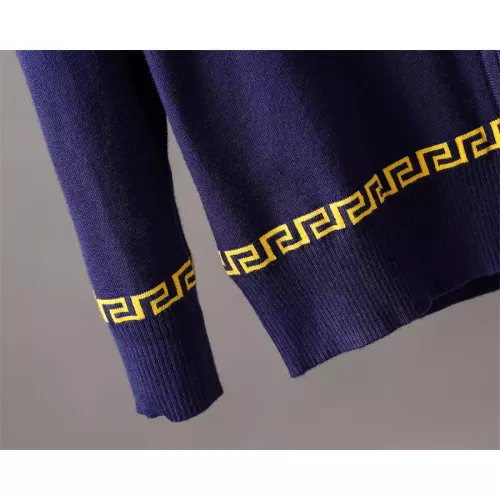 Replica Versace Sweaters Long Sleeved For Men #1277104 $45.00 USD for Wholesale