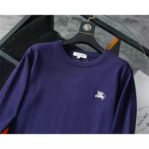 Replica Burberry Fashion Sweaters Long Sleeved For Men #1277144 $42.00 USD for Wholesale