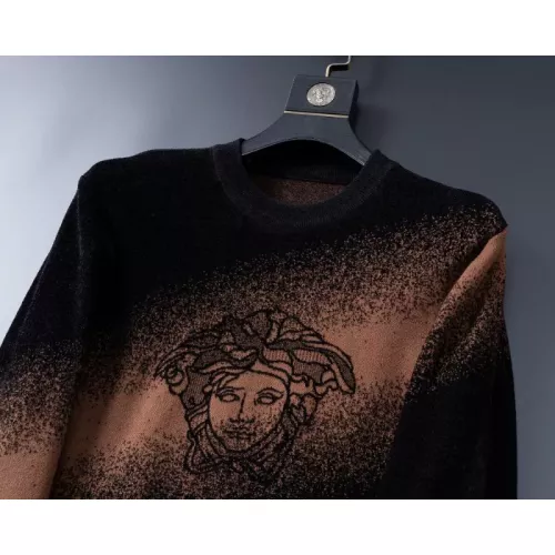 Replica Versace Sweaters Long Sleeved For Men #1277273 $48.00 USD for Wholesale