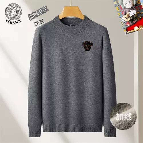 Versace Sweaters Long Sleeved For Men #1277374, $48.00 USD, [ITEM#1277374], Versace Sweaters