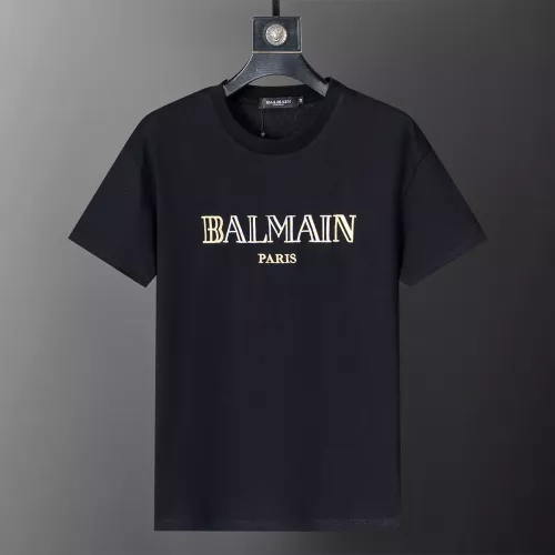 Balmain T-Shirts Short Sleeved For Men #1277644, $25.00 USD, [ITEM#1277644], Balmain T-Shirts