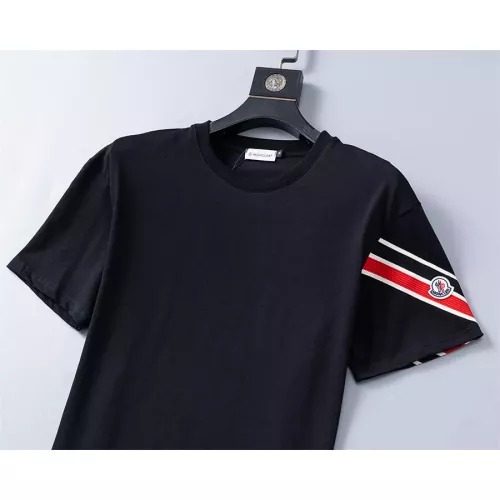 Replica Moncler T-Shirts Short Sleeved For Men #1277666 $25.00 USD for Wholesale