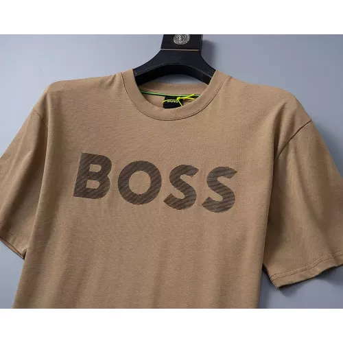 Replica Hugo Boss T-Shirts Short Sleeved For Men #1277670 $25.00 USD for Wholesale