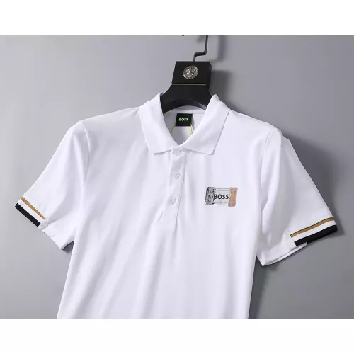 Replica Hugo Boss T-Shirts Short Sleeved For Men #1277761 $27.00 USD for Wholesale