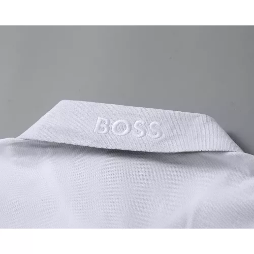 Replica Hugo Boss T-Shirts Short Sleeved For Men #1277764 $27.00 USD for Wholesale