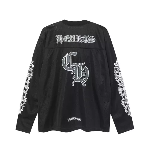 Replica Chrome Hearts T-Shirts Long Sleeved For Unisex #1277901 $40.00 USD for Wholesale