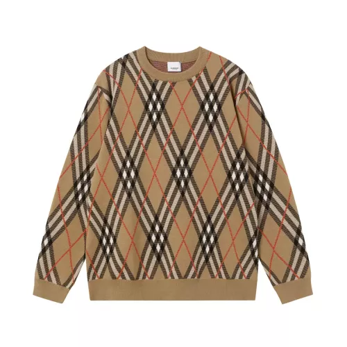 Burberry Fashion Sweaters Long Sleeved For Unisex #1277955