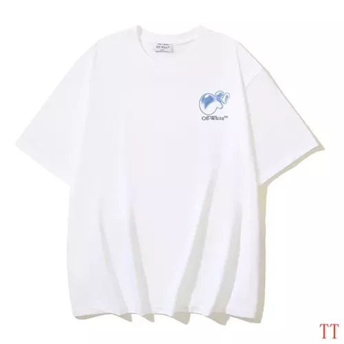 Replica Off-White T-Shirts Short Sleeved For Unisex #1278384 $29.00 USD for Wholesale