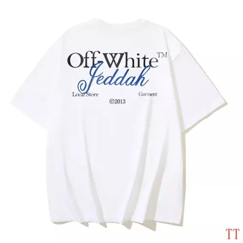 Off-White T-Shirts Short Sleeved For Unisex #1278398