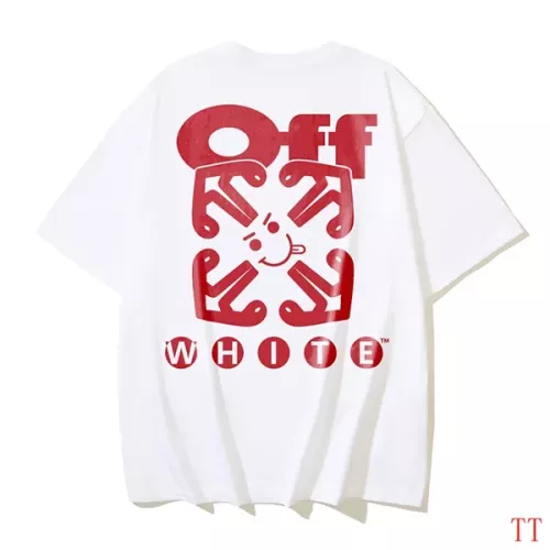 Off-White T-Shirts Short Sleeved For Unisex #1278403