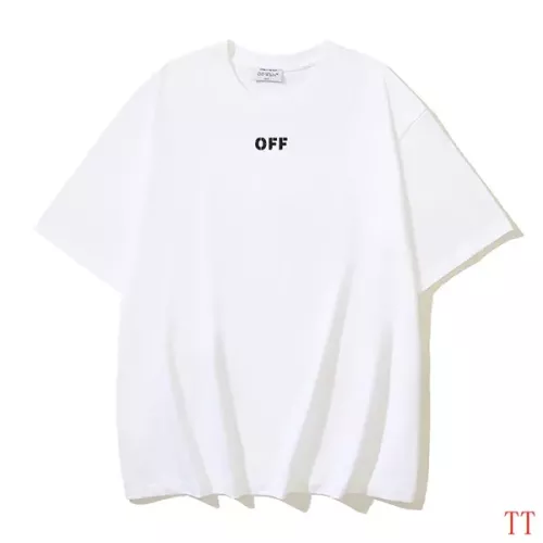 Replica Off-White T-Shirts Short Sleeved For Unisex #1278409 $29.00 USD for Wholesale