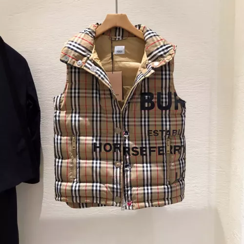 Replica Burberry Down Feather Coat Sleeveless For Unisex #1279290 $160.00 USD for Wholesale