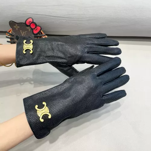 Replica Celine Gloves For Women #1279366 $48.00 USD for Wholesale