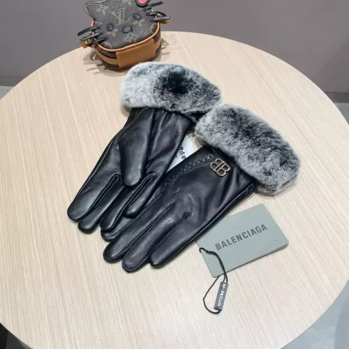 Replica Balenciaga Gloves For Women #1279384 $52.00 USD for Wholesale