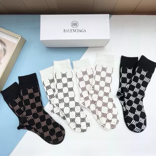 Replica Balenciaga Socks #1279659 $32.00 USD for Wholesale