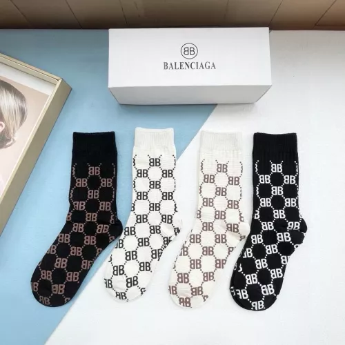 Replica Balenciaga Socks #1279659 $32.00 USD for Wholesale