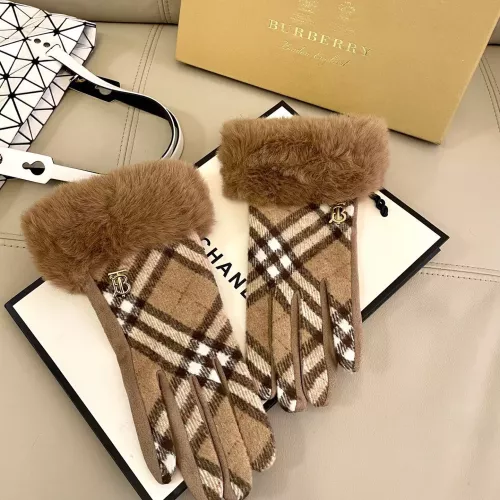 Replica Burberry Gloves #1279744 $38.00 USD for Wholesale