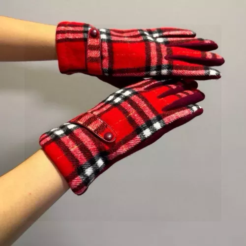 Replica Burberry Gloves #1279754 $36.00 USD for Wholesale