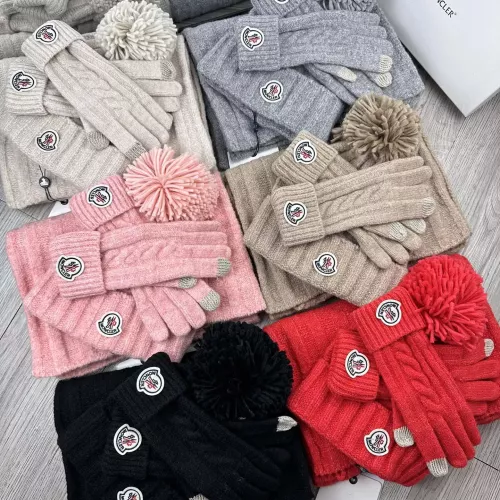 Replica Moncler Hat and Scarf and Glove Set #1279913 $52.00 USD for Wholesale