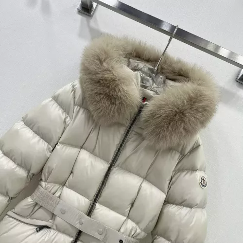 Replica Moncler Down Feather Coat Long Sleeved For Women #1280038 $235.00 USD for Wholesale