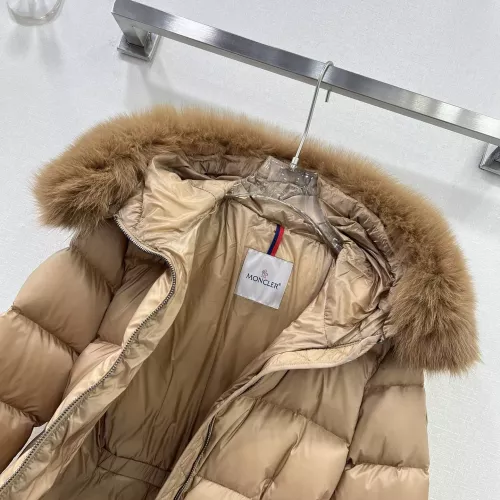 Replica Moncler Down Feather Coat Long Sleeved For Women #1280040 $235.00 USD for Wholesale