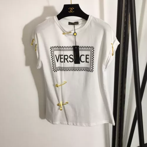 Versace T-Shirts Short Sleeved For Women #1280052