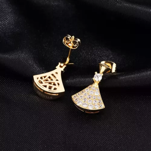 Replica Bvlgari Earrings For Women #1280463 $25.00 USD for Wholesale