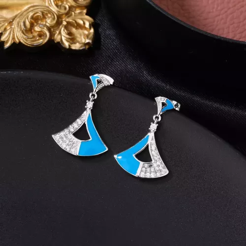 Replica Bvlgari Earrings For Women #1280464 $25.00 USD for Wholesale