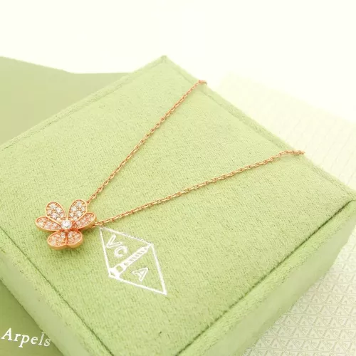 Replica Van Cleef & Arpels Necklaces For Women #1280470 $25.00 USD for Wholesale