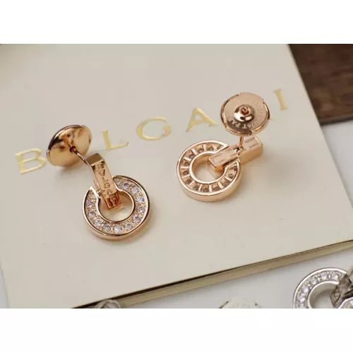 Replica Bvlgari Earrings For Women #1280658 $34.00 USD for Wholesale