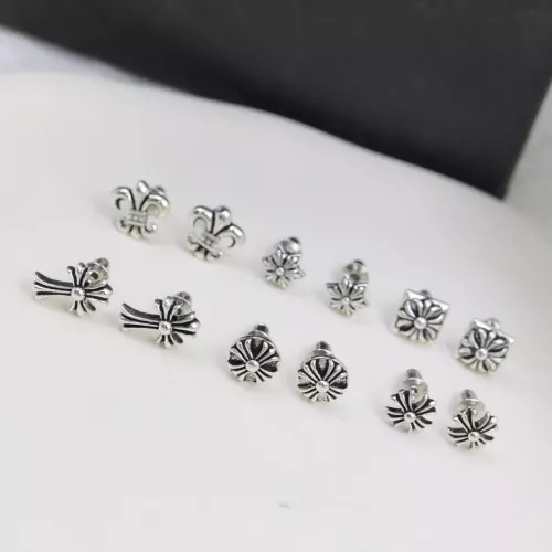 Replica Chrome Hearts Earrings #1280671 $25.00 USD for Wholesale