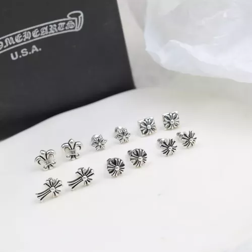 Replica Chrome Hearts Earrings #1280674 $25.00 USD for Wholesale