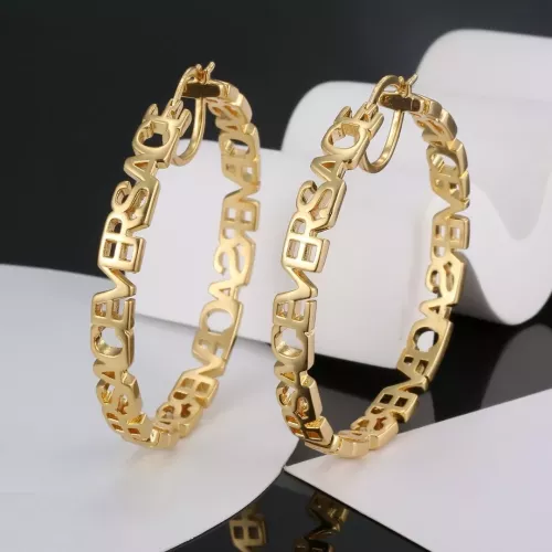 Replica Versace Earrings For Women #1280799 $34.00 USD for Wholesale