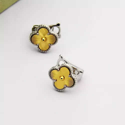 Replica Van Cleef & Arpels Earrings For Women #1280912 $27.00 USD for Wholesale