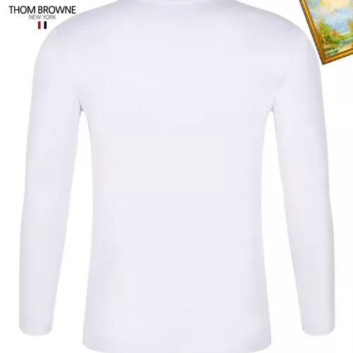 Replica Thom Browne TB T-Shirts Long Sleeved For Unisex #1281778 $34.00 USD for Wholesale