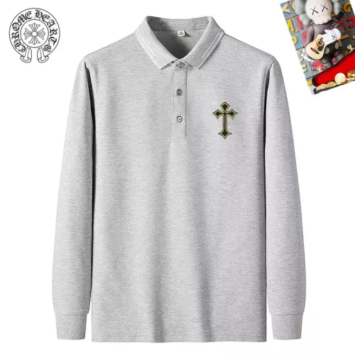 Chrome Hearts T-Shirts Long Sleeved For Men #1281841