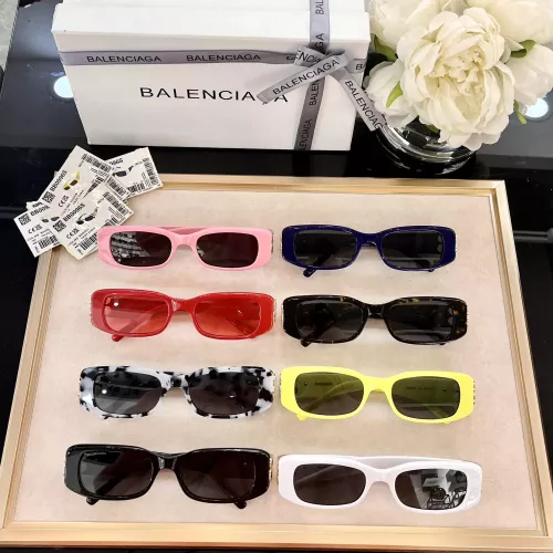 Replica Balenciaga AAA Quality Sunglasses #1282095 $60.00 USD for Wholesale