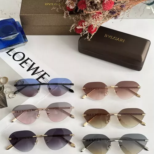 Replica Bvlgari AAA Quality Sunglasses #1282215 $60.00 USD for Wholesale