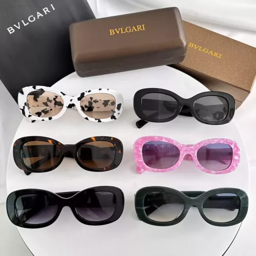 Replica Bvlgari AAA Quality Sunglasses #1282236 $60.00 USD for Wholesale