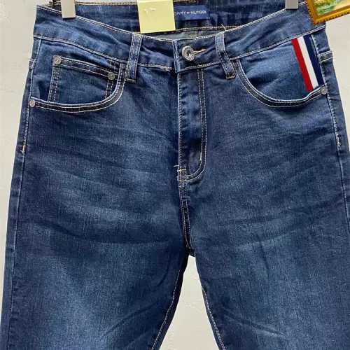 Replica Tommy Hilfiger TH Jeans For Men #1282295 $48.00 USD for Wholesale