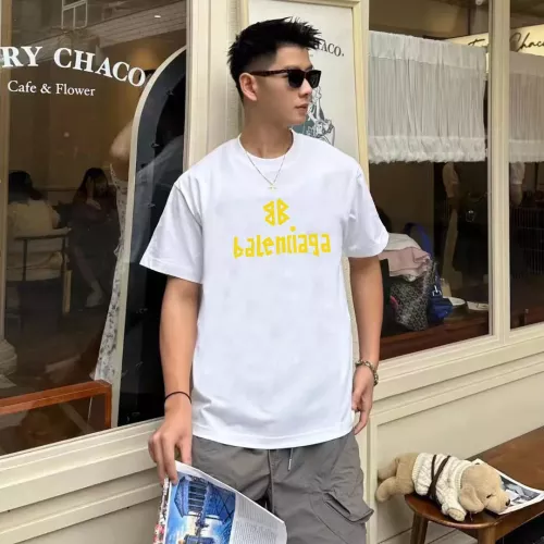 Replica Balenciaga T-Shirts Short Sleeved For Unisex #1282412 $34.00 USD for Wholesale